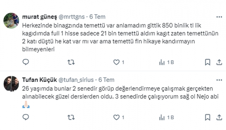 20 li yaşlarda nasıl yatırım yapılmalı? Yatırımcıdan açıklama: Hisselerden kar realizasyonu yapıp arsa yatırımı yapardım