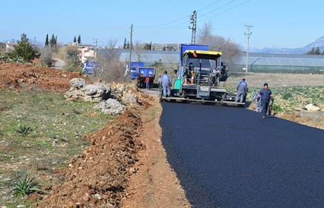 antalya büyükşehir yol yatırımları