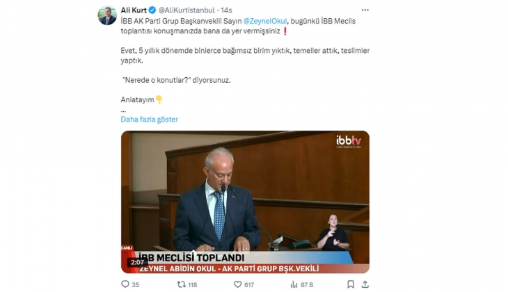 KİPTAŞ Genel Müdürü Ali Kurt: Eski yönetim 25 yılda 1.632 bağımsız birim yıkmış, biz 5 yılda 2.410 birim yıktık!