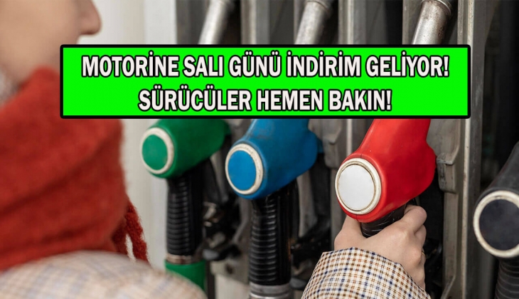 Motorine indirim müjdesi! Tabelalar yeniden değişiyor! Sürücüler hemen bu rakama bakın!