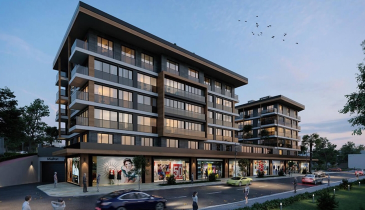 MiaPort Concept Arnavutköy de 2+1 daireler 8 milyon 600 bin TL den başlayan fiyatlarla!