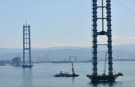 İzmit Körfez Geçişi Asma Köprüsü montaj aşamasına geldi!