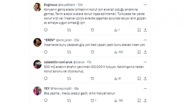 Artık kimse 20. katta oturmaktan, site aidatı ödemekten memnun değil! Vatandaşlardan konut sorunu yorumları!