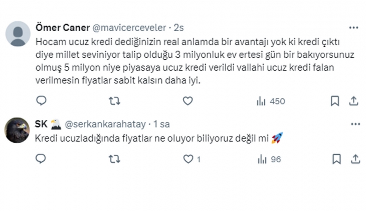 Ev alacağım diye çocuğunuzdan, kendinizden kısmanıza gerek yok! Ucuz kredi dağıtılacak!