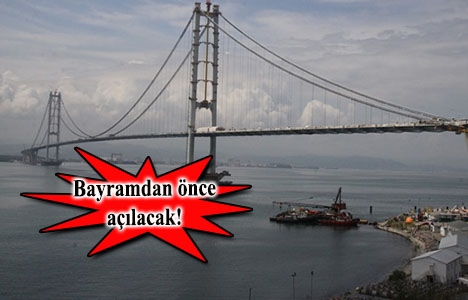 Osman Gazi Köprüsü'nde sona gelindi! 