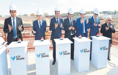 Balıkesir 10 Burda AVM'nin temeli atıldı!