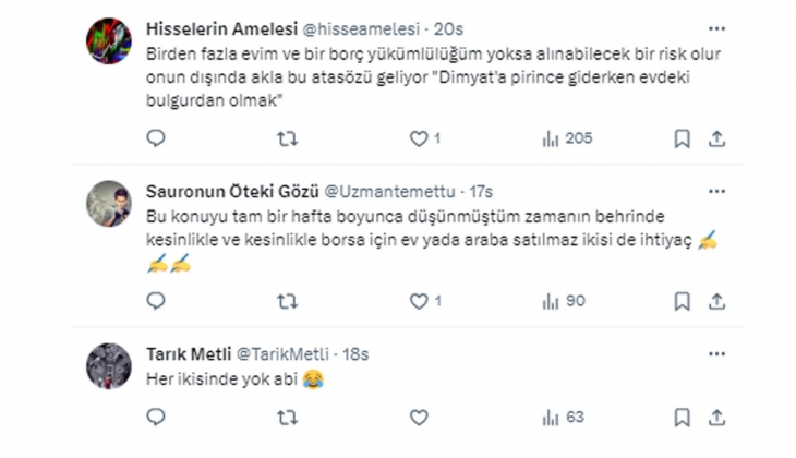 Ev, araba satıp hisse alınır mı? Vatandaşlar birikimlerini nereye yatırıyor?