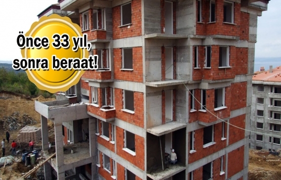 Müteahhite beraat verildi, mağdurlar ortada kaldı!