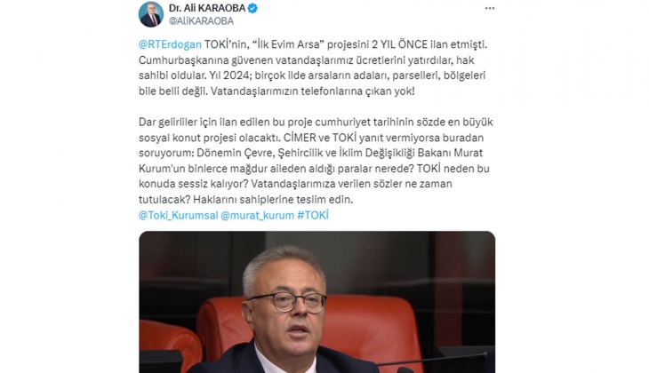 TOKİ İlk Evim Arsa projesinde ücretler ödendi ama bölgeleri bile belli değil! TOKİ neden sessiz kalıyor?