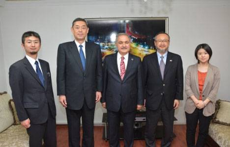 Dev altyapı projesi için Japonlar Osmaniye'de!