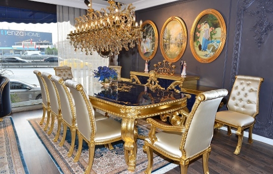 Kerimcan Durmaz evi için 24 ayar altın kaplama mobilya aldı!