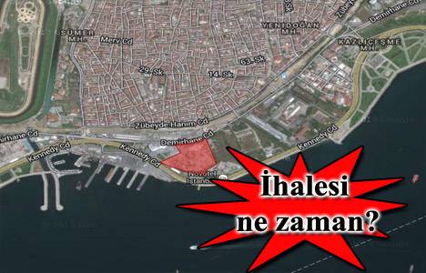 Zeytinburnu sahilinde 366.2 milyon TL'lik dev arsa ihalesi!