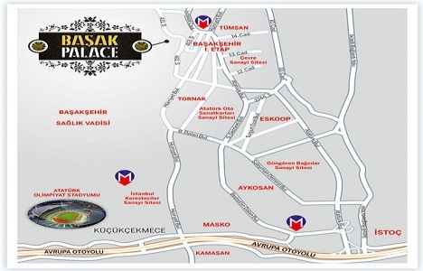 Başak Palace ta 900 bin TL ye 3+1! Hemen teslim!