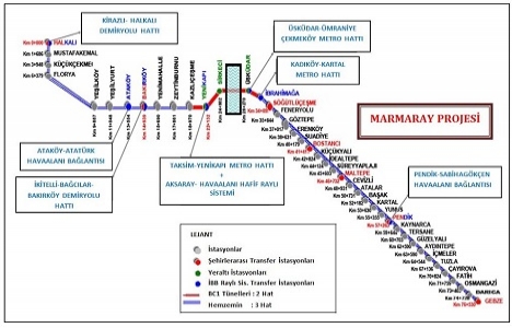 Marmaray ın yeni hatları açılıyor!