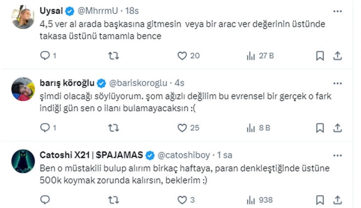 İlan sitelerinde konut fiyatları düşüyor mu? İşte o hesap!