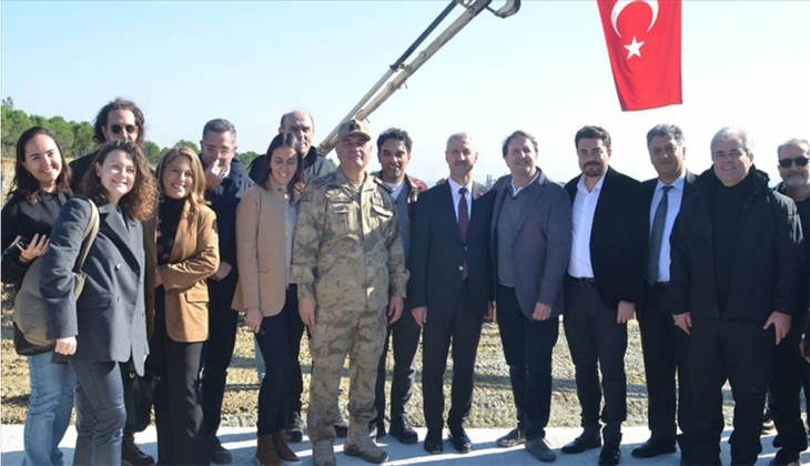 Hatay 100. Yıl Köyü'nün temeli atıldı! Depremzedeler 3 yıl boyunca ücretsiz yararlanacak!