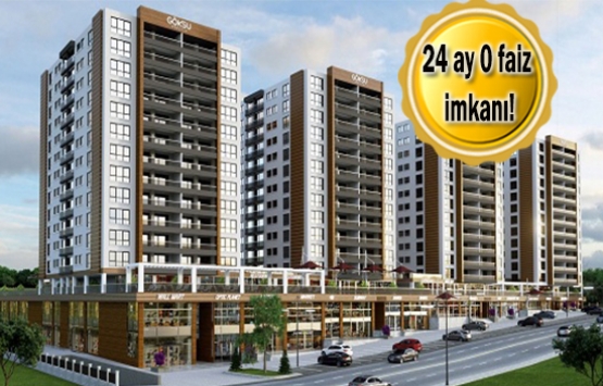 Göksu Prestij'de 4+1'ler 444 bin liraya! Yeni proje!