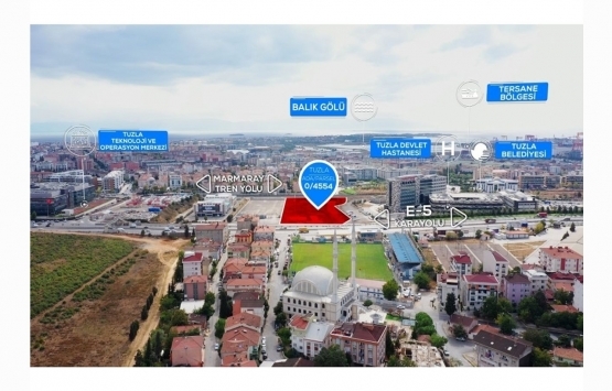 Emlak Konut GYO nun Tuzla daki arsasına 39.4 milyon TL lik teklif!