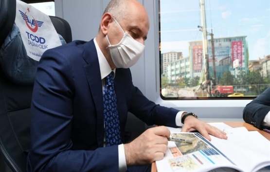 Adil Karaismailoğlu, Konya-Karaman YHT Hattı'nın ilk test sürüşünü gerçekleştirdi!