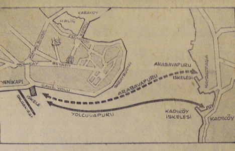 1967 yılında Yenikapı'da vapur iskelesi kurulacakmış!