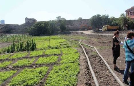 Arkeologlar Yedikule Bostanları'nda denetimsiz kazı yapıldığını saptadı!