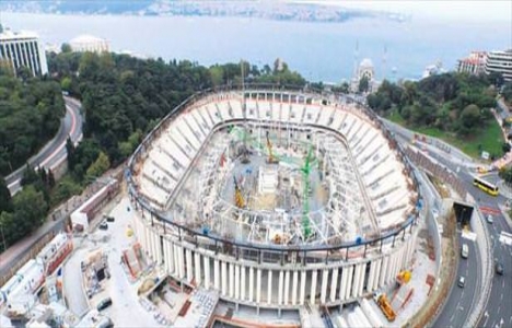 Vodafone Arena'nın inşaatında sona yaklaşıldı!