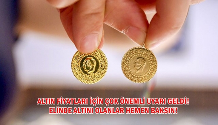 Bir buçuk ay sonra yükselişe geçen altın için çok önemli uyarı geldi! Rakamlar peş peşe verildi! Hemen bakın
