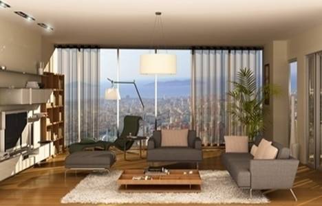 Brandium Ataşehir örnek daire! Yüzde 1 peşinatla!