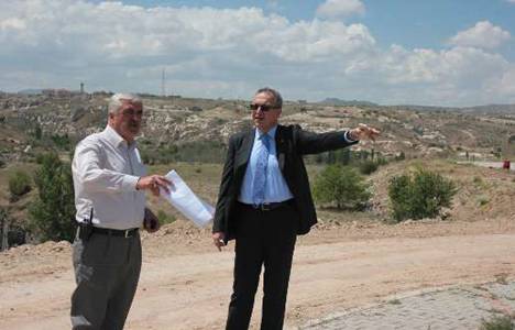 Nevşehir Devlet Hastanesi‘nde yol genişletme çalışmaları sürüyor!