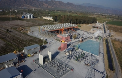 Efeler Jeotermal Enerji Santrali'nin ikinci fazı tamamlandı!