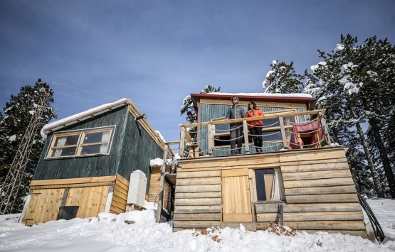 Kent hayatını bırakıp Uludağ dan arazi aldılar!