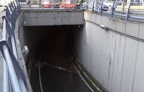 Esenler Otogarı'na giden alt geçit sulara gömüldü!