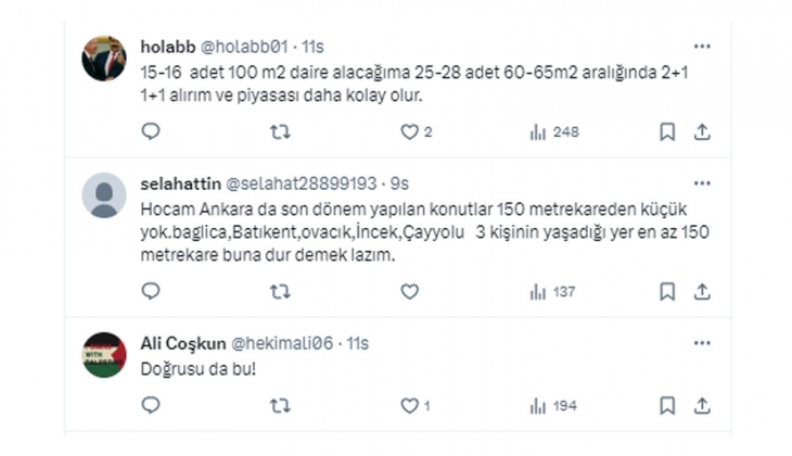 Yeni konutlarda metrekareler küçülüyor!