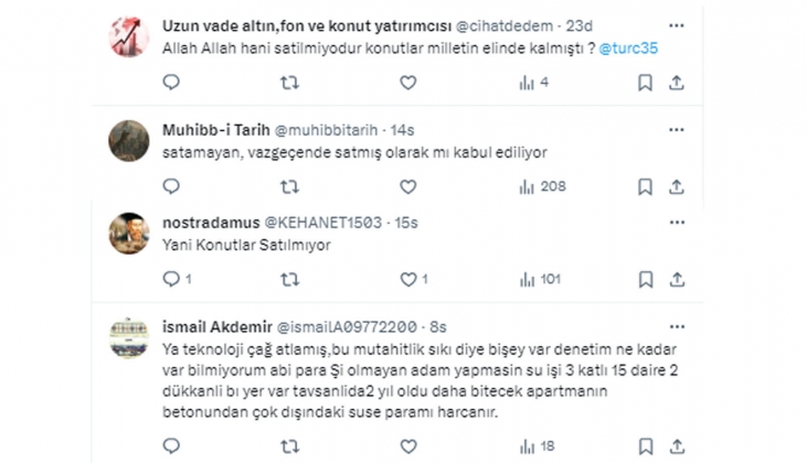 Türkiye de bir konut ortalama 61 günde satılıyor! Büyükşehirlerde bu süre kaç gün? Vatandaşlar ne dedi? 