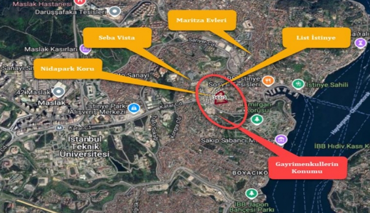  Emlak Konut Nidapark İstinye projesinin değeri Ocak ayında 1.5 milyar TL arttı!  