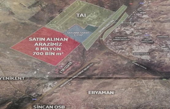 Ankara daki dev arazi için imar izni bekleniyor!