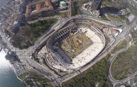 80 karede Vodafone Arena nın inşaat süreci!