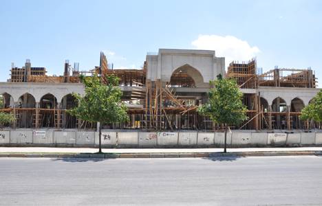 Adana'da Yüreğir Kültür Merkezi'nin inşaatı devam ediyor!