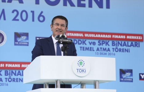 Nurettin Canikli, İstanbul Finans Merkezi'nin temel atma törenine katıldı!