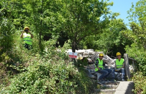TOKİ Zonguldak'ta yıkıma başladı!