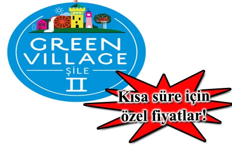 Green Village 2 Şile 129 bin TL'den başlayan fiyatlarla satışta!