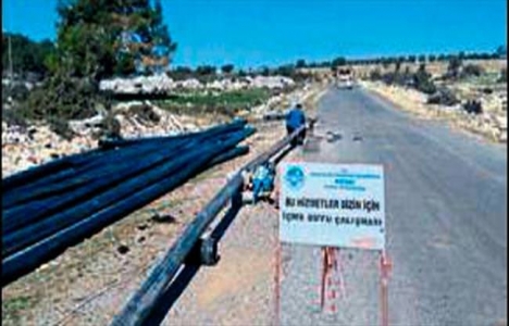 MESKİ Tarsus'ta isale hattını yeniliyor!