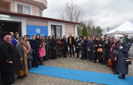 Başiskele'de kadınlara özel spor salonu açıldı!