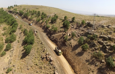 Erzurum Hınıs'ın yolları yenileniyor!