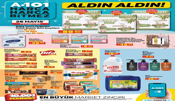 A101 26 Mayıs kataloğu yayınlandı! İşte yeni gelecek ürünler!
