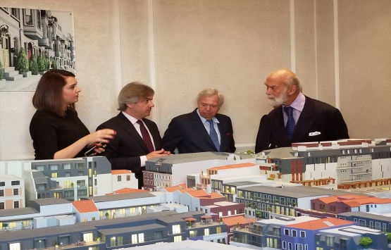 Xavier Hermes ve Kent Prensi Michael, Taksim 360'ı inceledi!