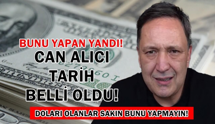 Doları ince eleyip sık dokuyan adam Selçuk Geçer can alıcı tarihi açıkladı! Bugün değil ama çok yakın! Yandınız
