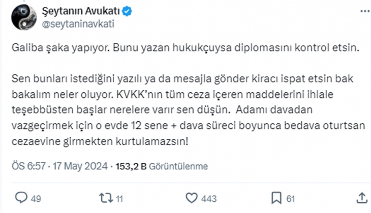 Eski ev sahibinin iletişim bilgisini istemek suç mu? Ev sahiplerine uyarı!