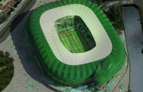 Timsah Arena Stadı'nın son hali!