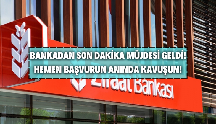 Ziraat Bankası’ndan şok karar! Hemen bakın! Kimse bunu beklemiyordu!
